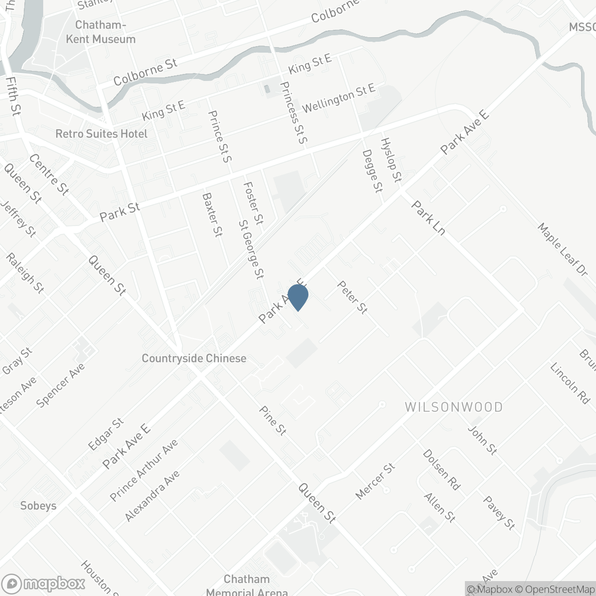 140 PARK AVENUE East Unit# 108, Chatham, Ontario N7M 3V6